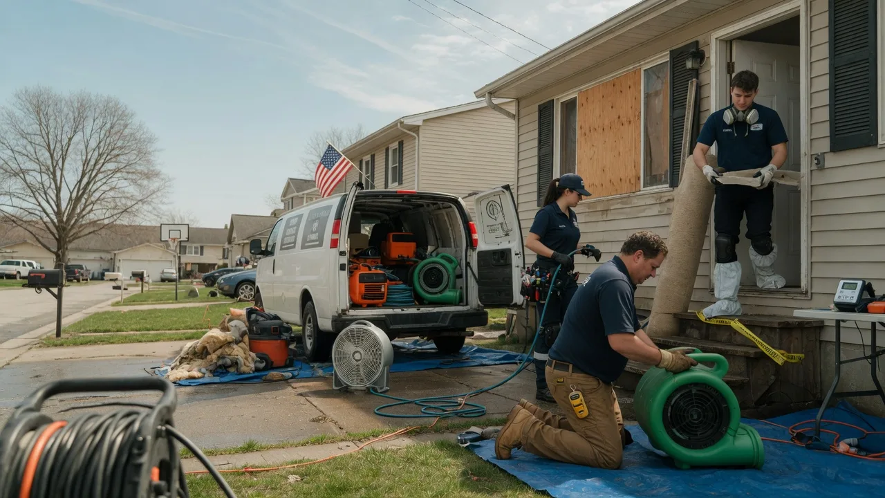 Water Damage Restoration in Oelwein, IA near me